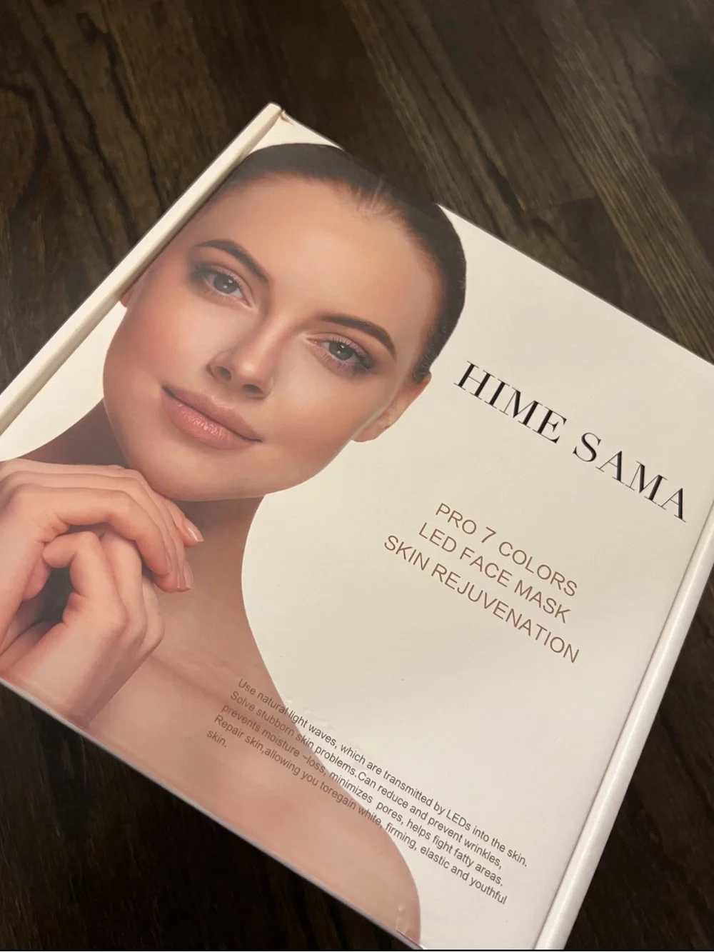Hime Sama Gold LED Face Mask with Multi-Color Therapy